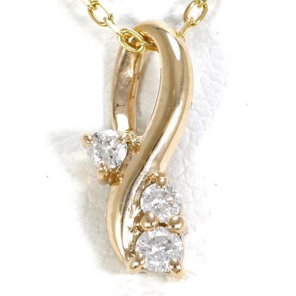 Yellow Gold Necklace Diamond